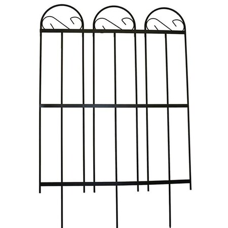 Cobraco CobraCo FB102-A Canterbury Fence Border - Black FB102-A